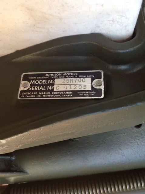 Details like this plate help when sourcing parts - thankfully is was there