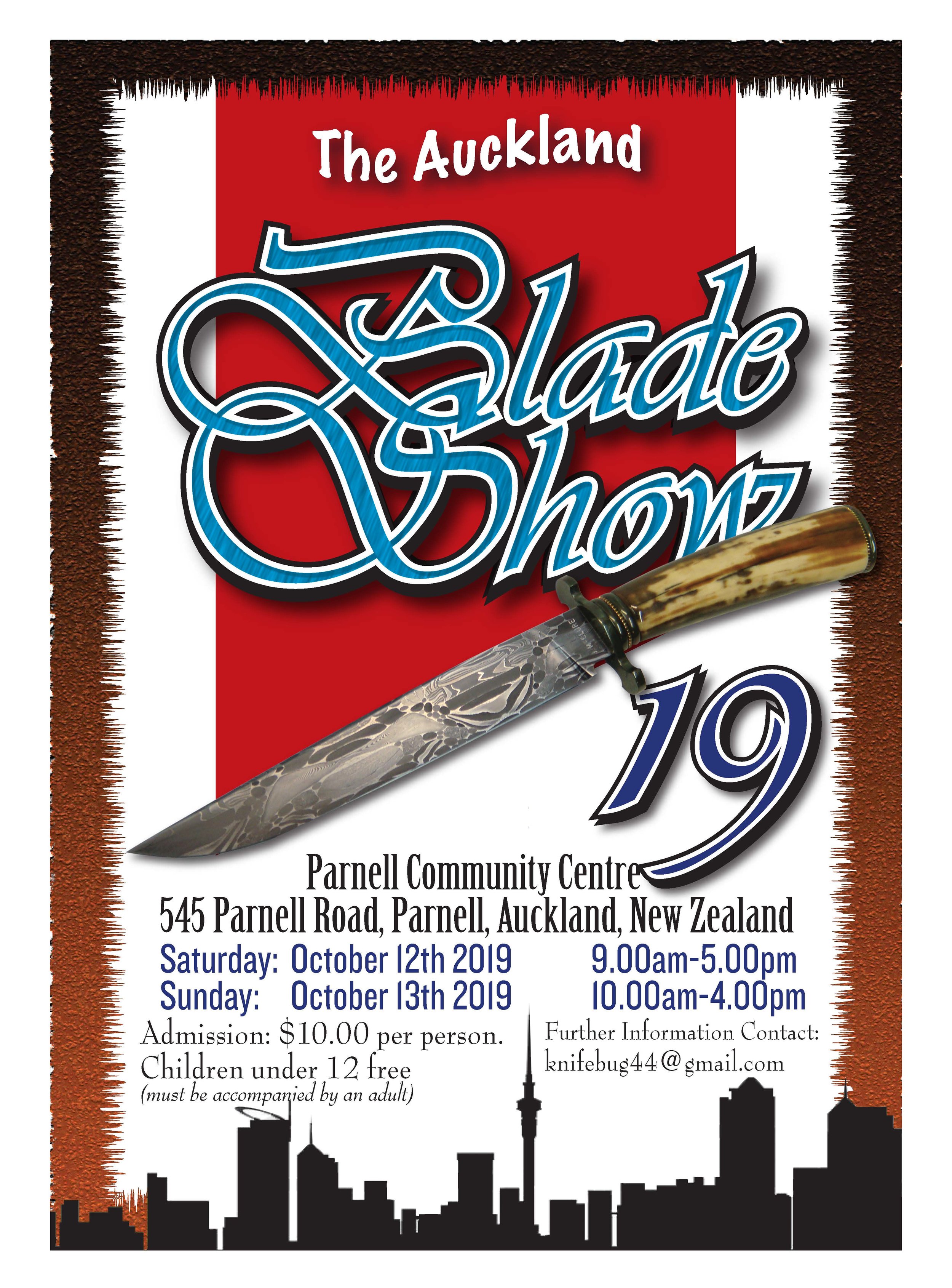 The Auckland Blade Show is back for 2019!