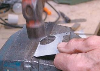 Bend plate.