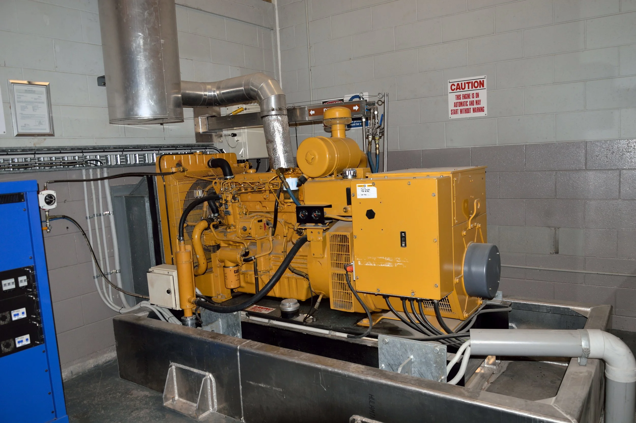 Another large generators to provide back-up power