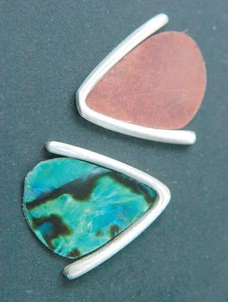 Copper templates shape wings.