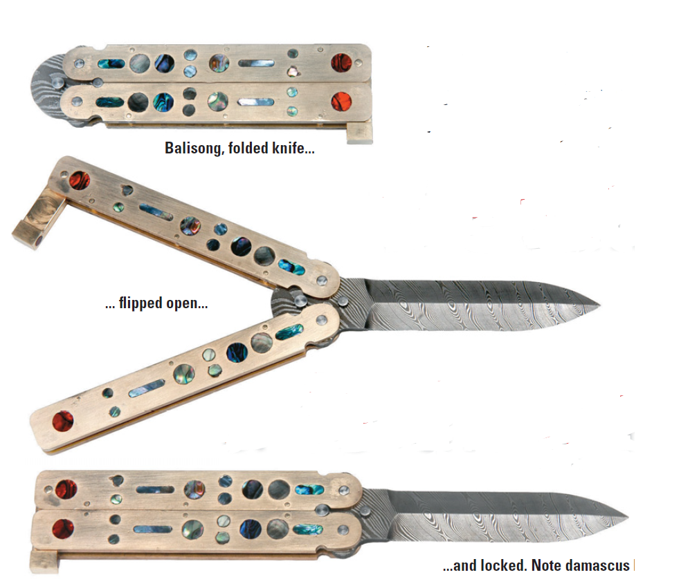 PK87 Balisong - Butterfly Knife