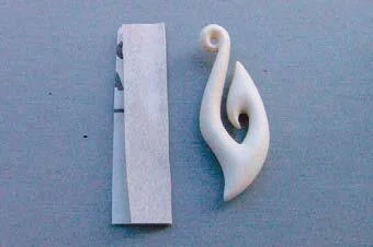 White sandpaper avoids marks