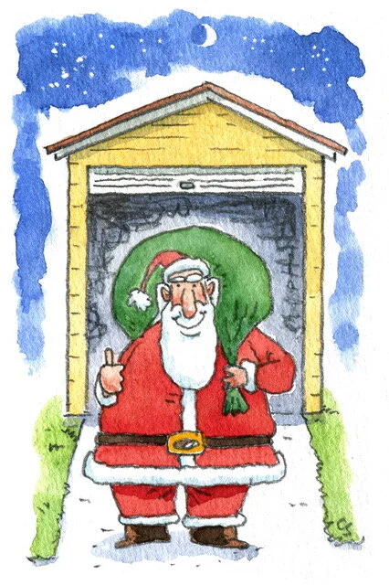 A sheddie poem at Christmas