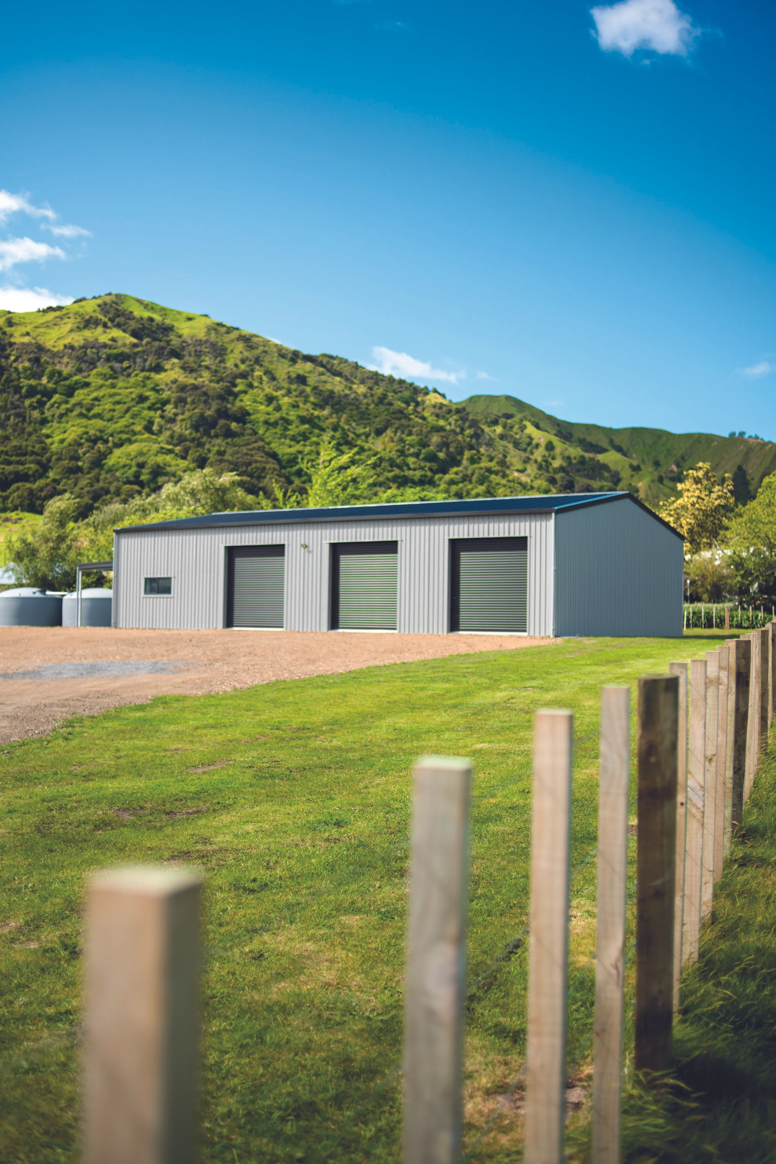 The shed had to look ‘right’ in the landscape