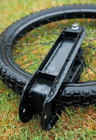 Kyle reinforced the swing arm with extra welding