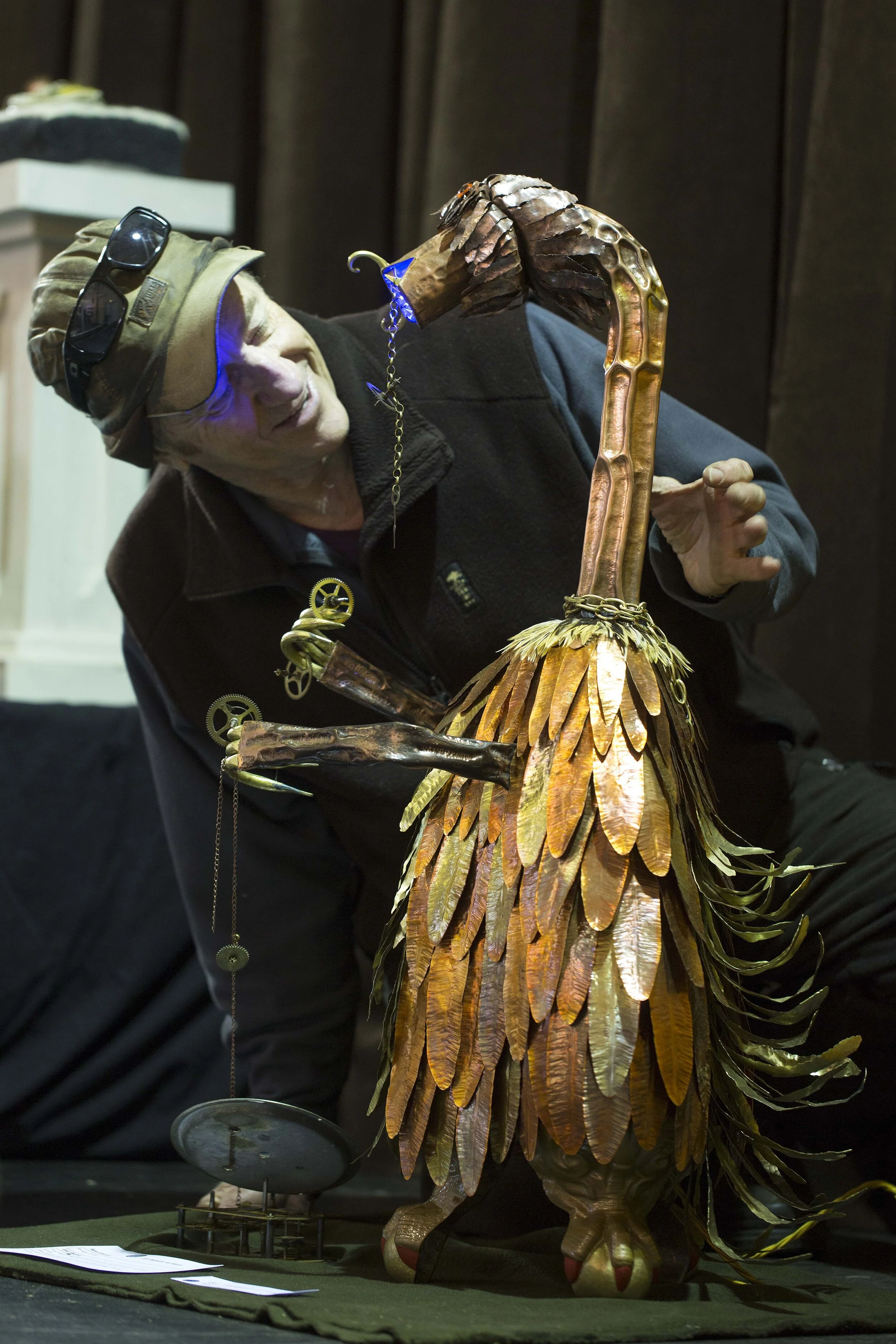 Video of Ray Woodhouse, artist and sculptor from Raetihi