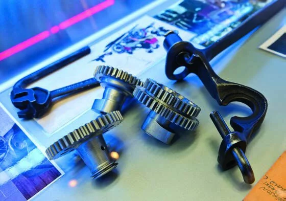 Parts for the 1929 Harley-Davidson “peashooter”