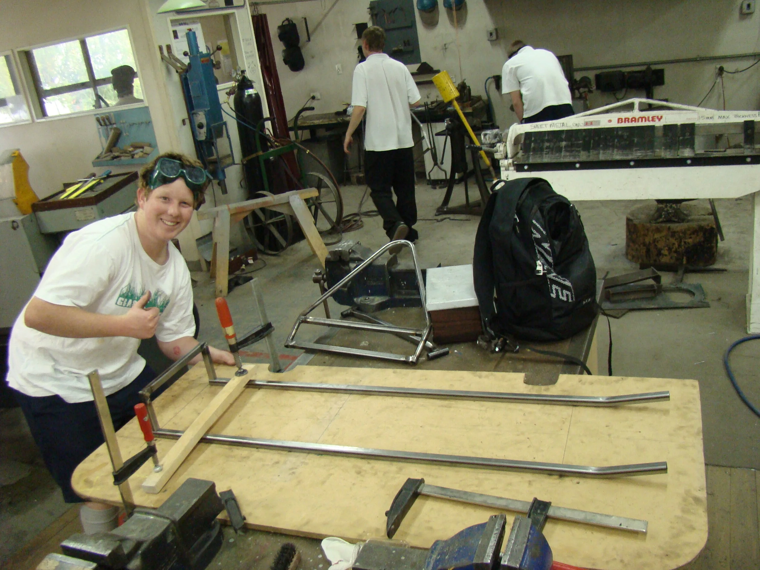 Setting up chassis on board