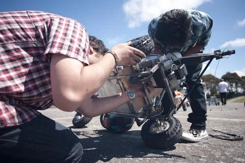 Trouble with the drive wheel.