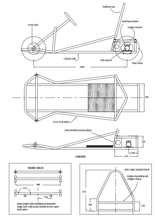 Building a 50cc mini-kart 