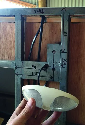 Wiring and light fixture