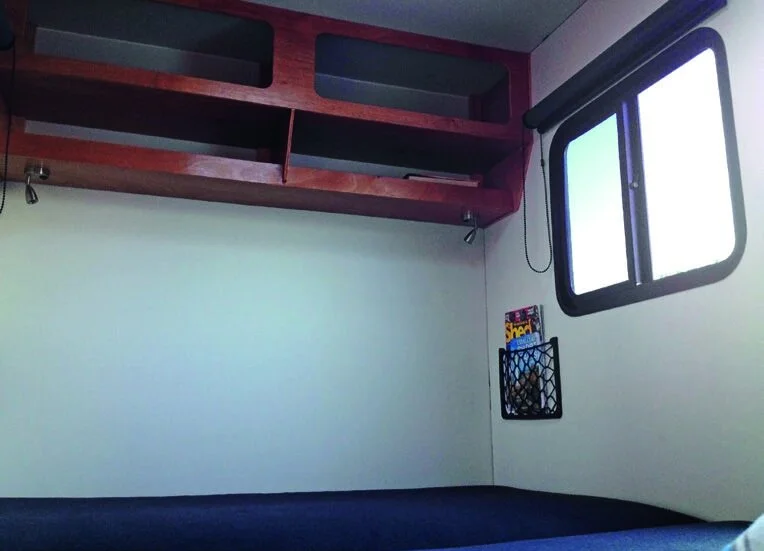 Sleeping, storage, reading