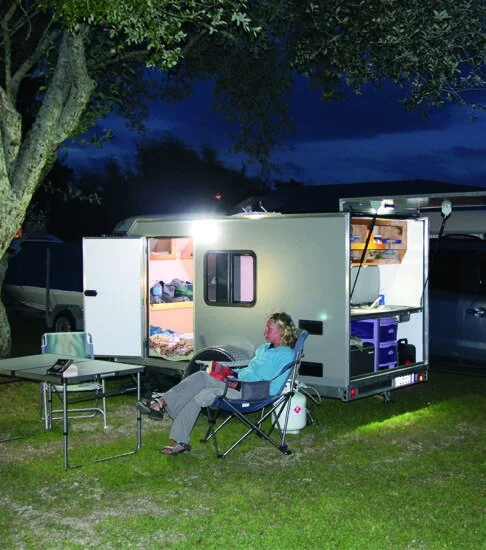 Make a camper trailer