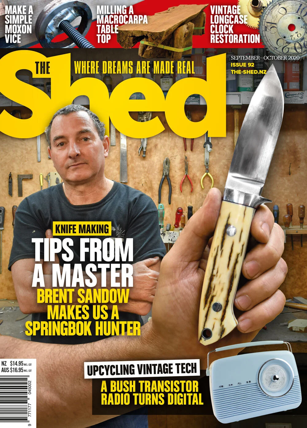The Shed September/October Issue 92 is on sale now