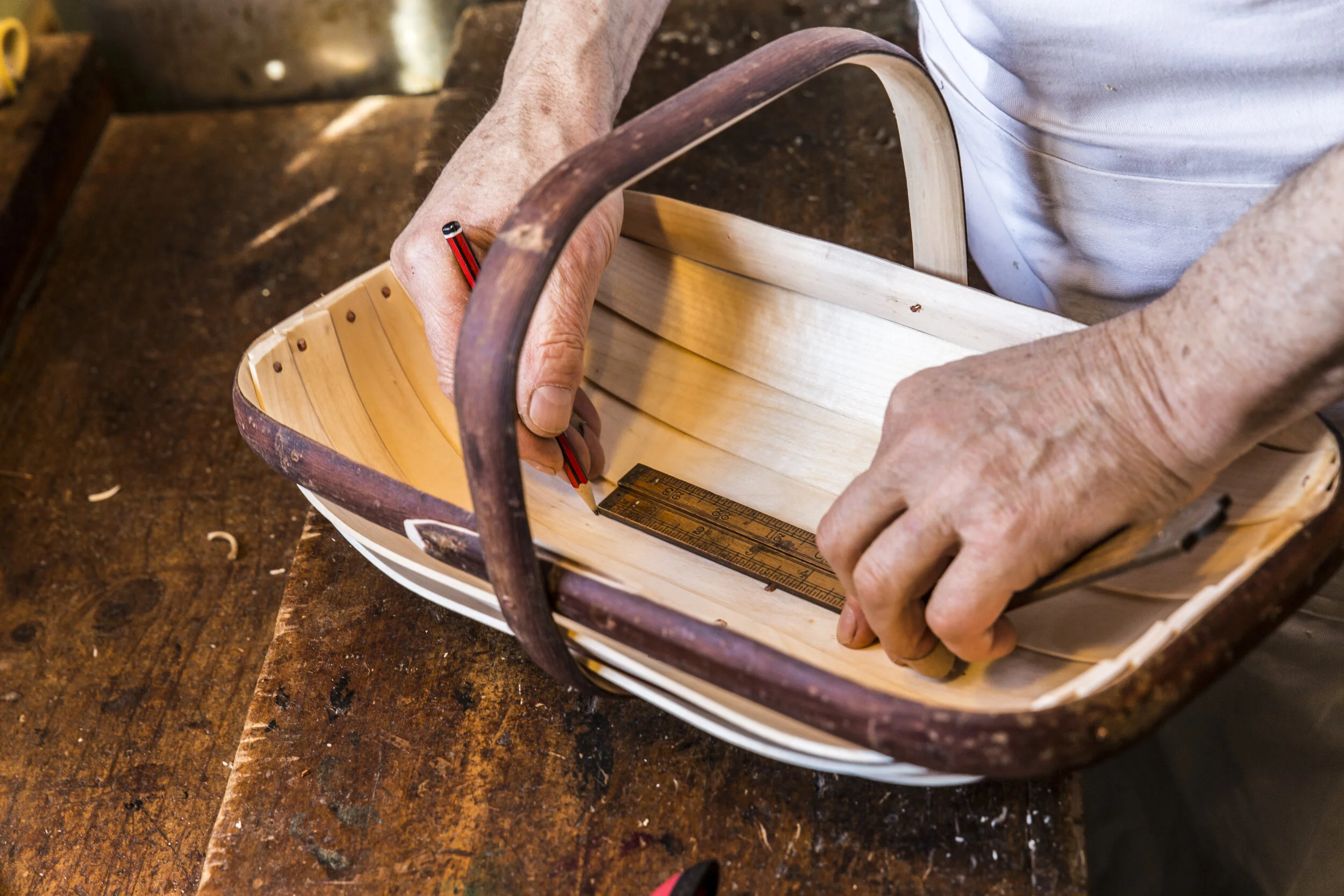 Measuring feet position