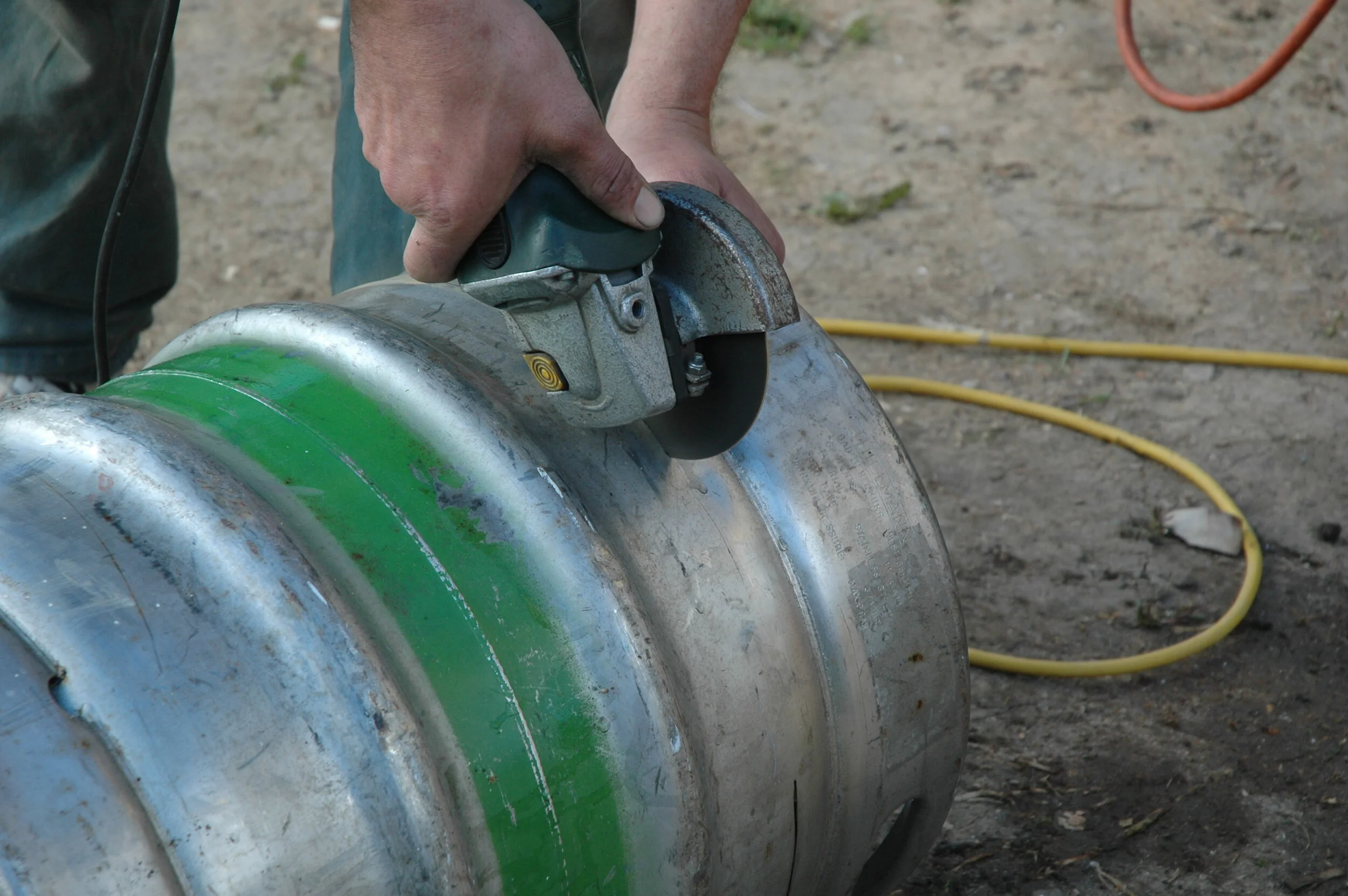 Cutting the keg