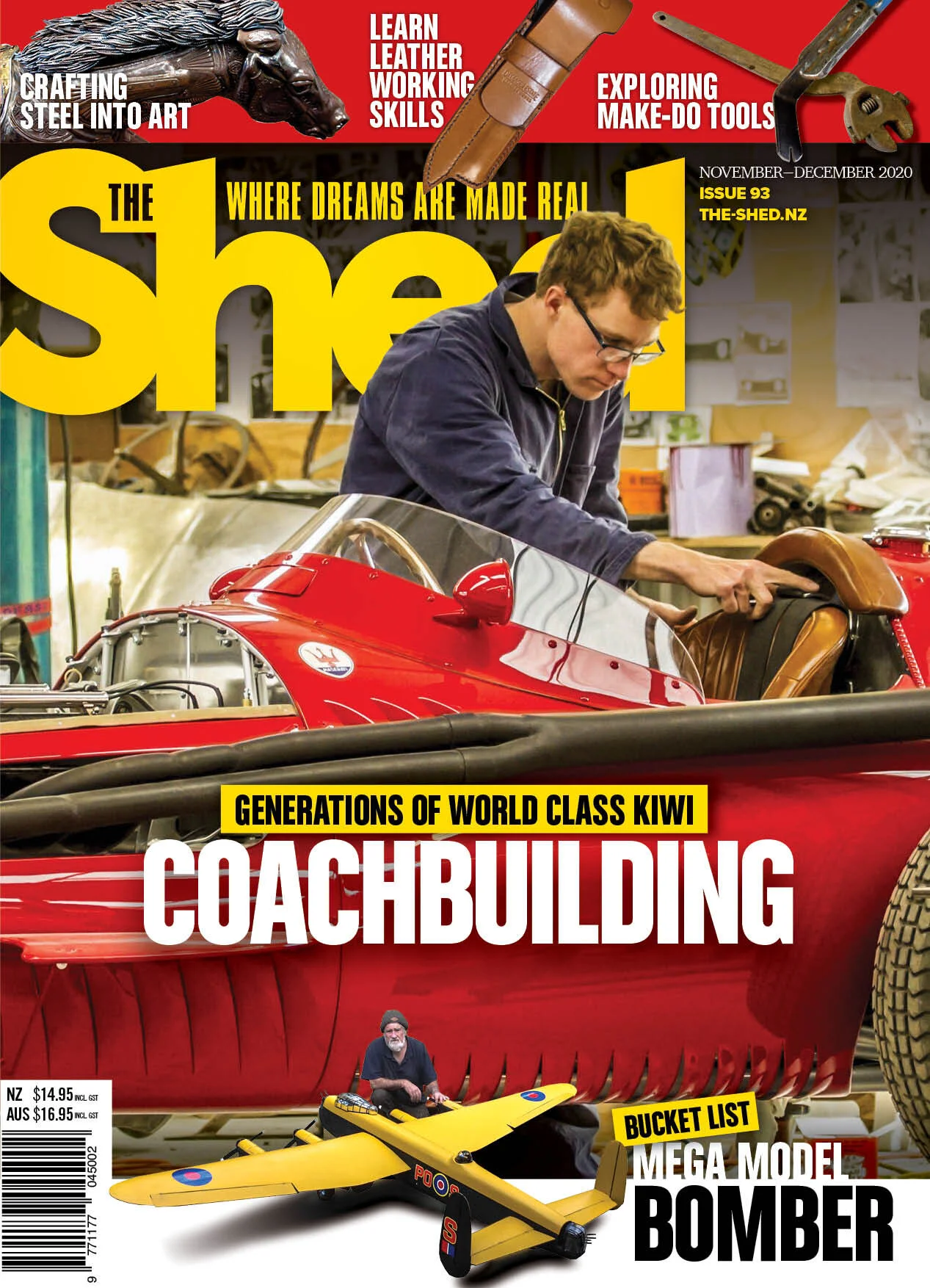 The Shed November/December 2020 Issue 93, is on sale now