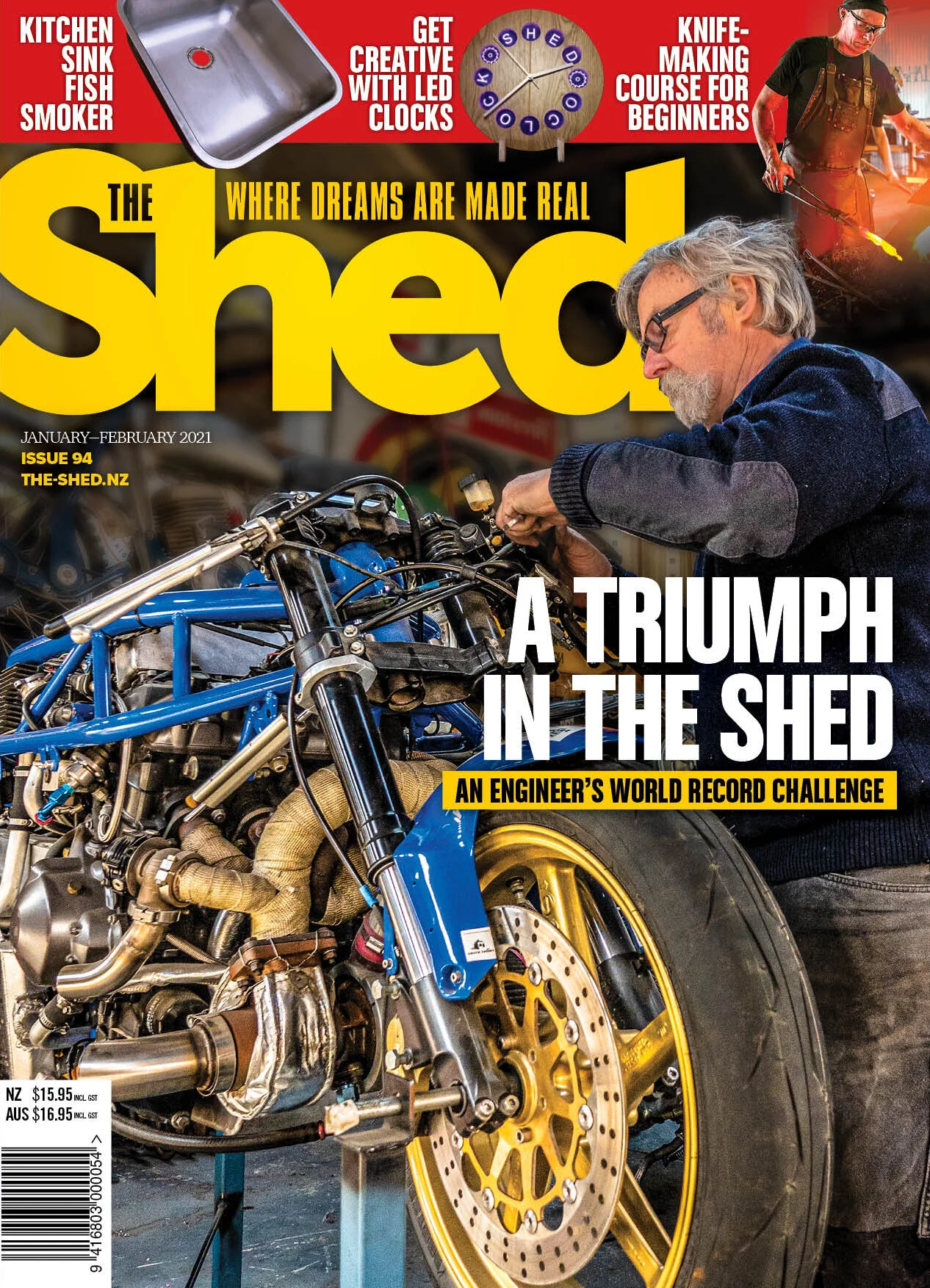 The Shed January/February 2021 Issue 94, on sale now