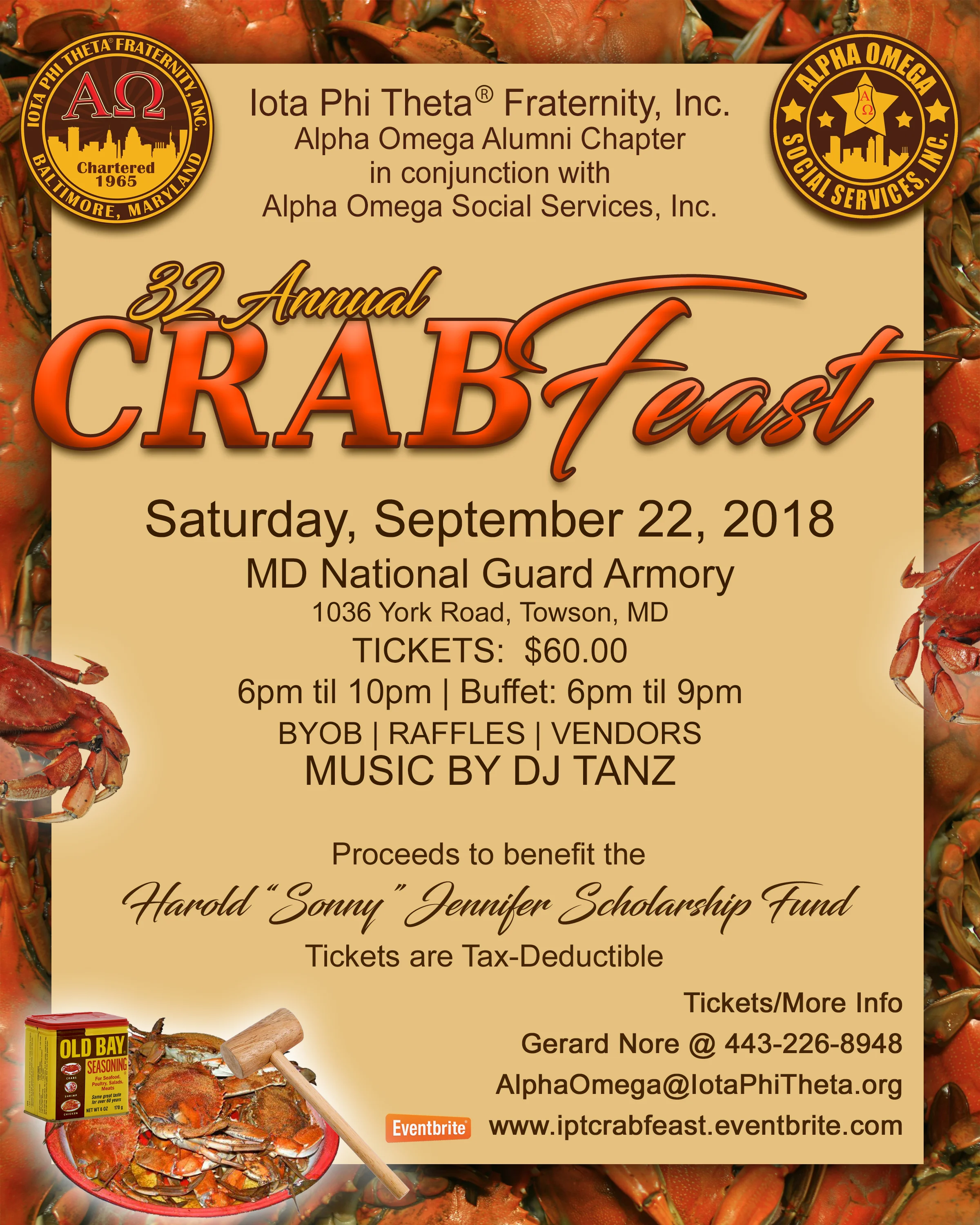 Alpha Omega Crab Feast 2018
