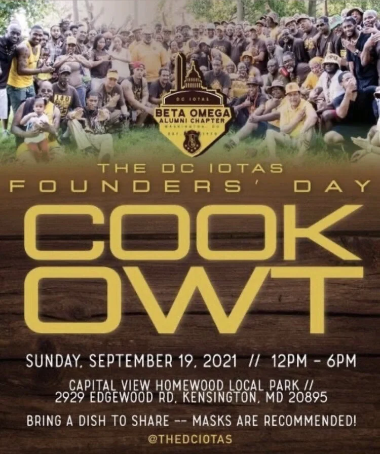 DC Iotas Founders' Day Cookowt
