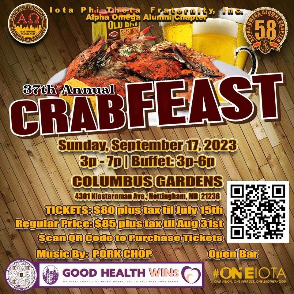 Alpha Omega's 37th Annual Crab Feast