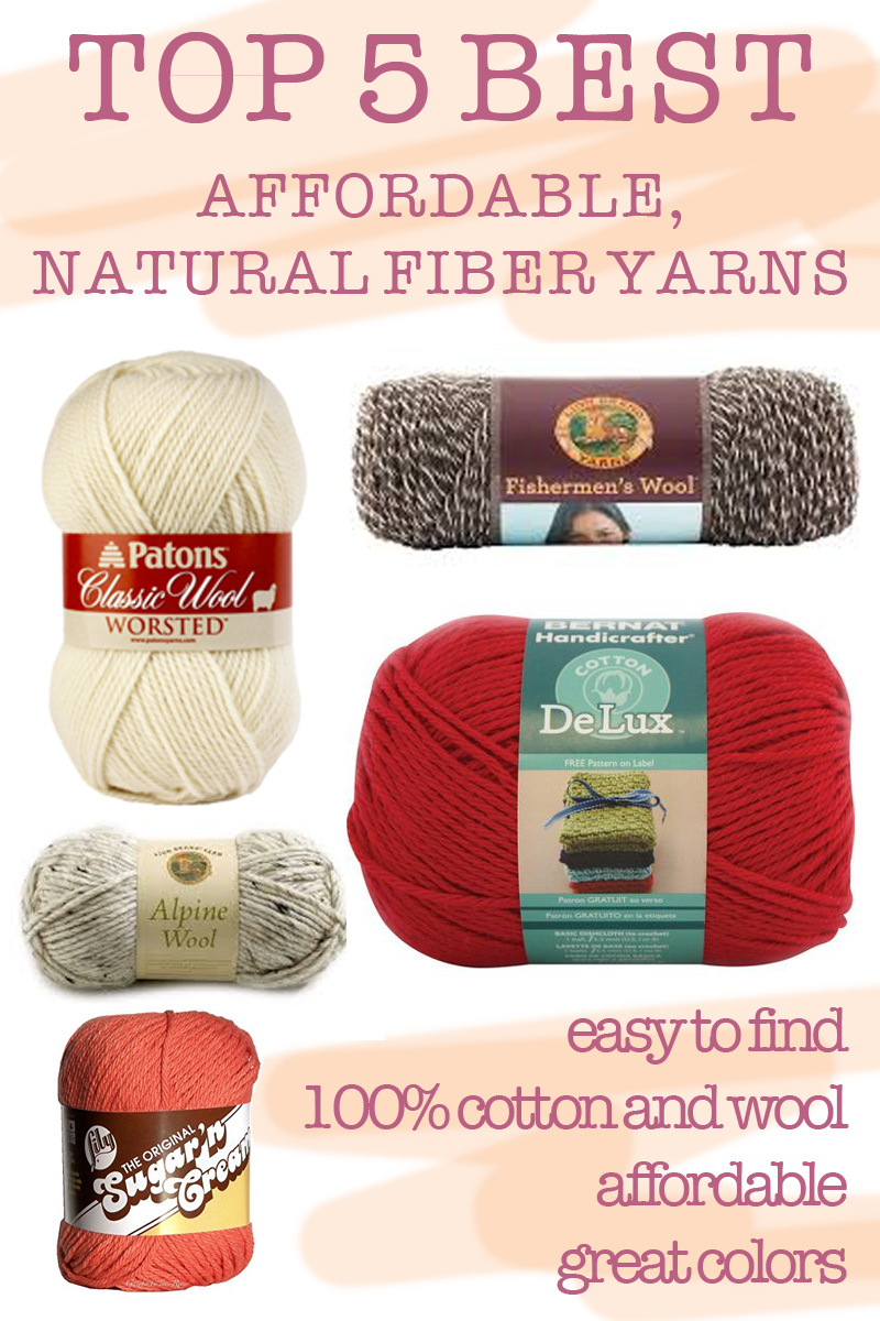 TOP 5: the best affordable, natural fiber yarns — elisemade