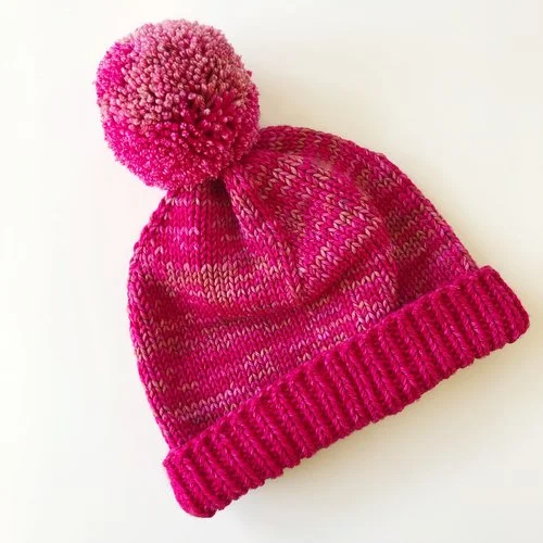 #WIDN: Custom Hat in Malabrigo Rios