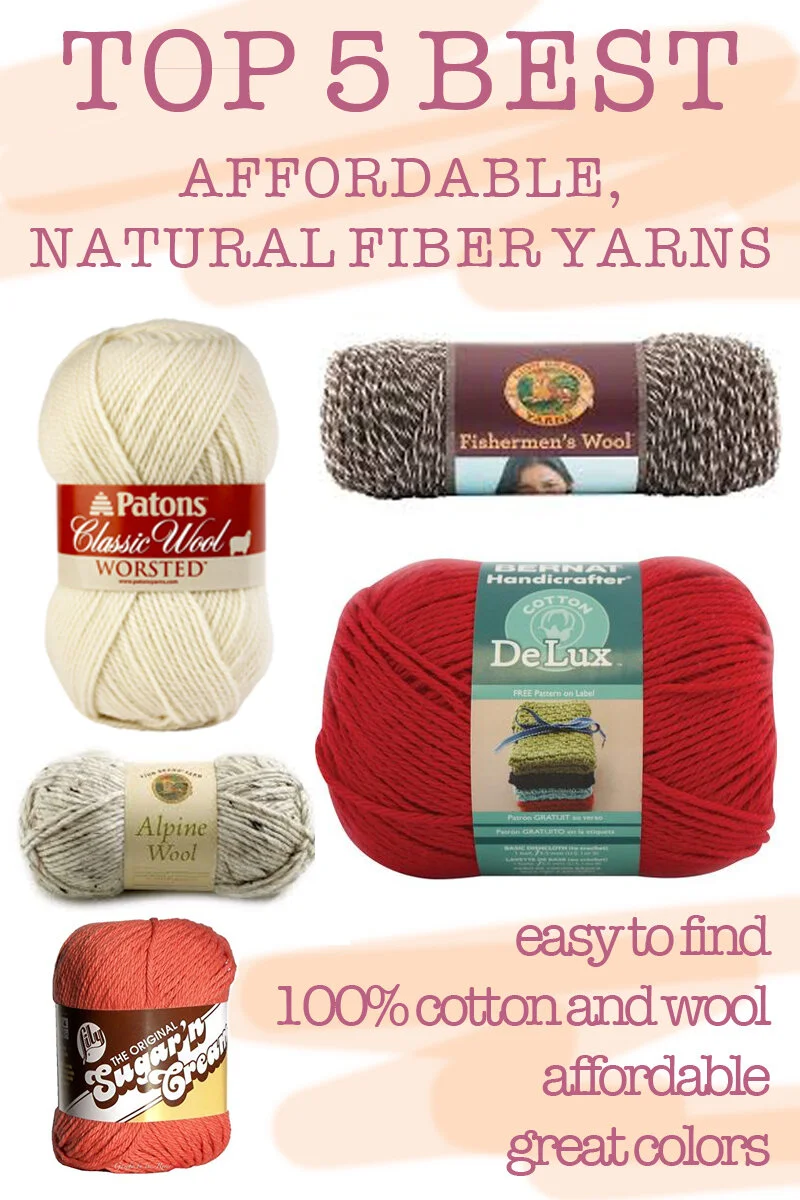 TOP 5: the best affordable, natural fiber yarns