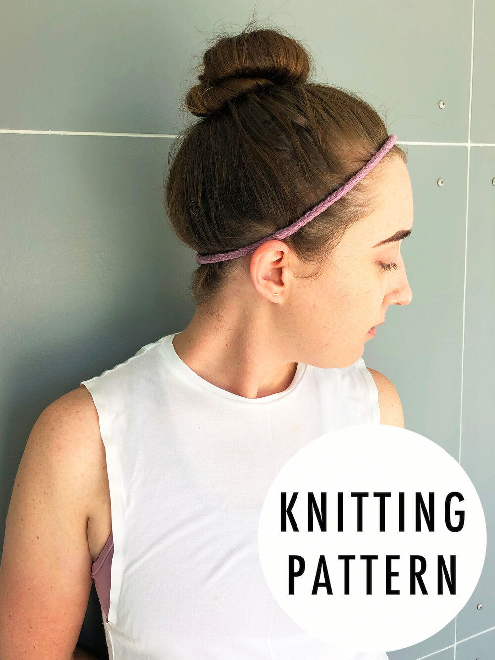 Knitting Pattern: I-Cord Workout Headband