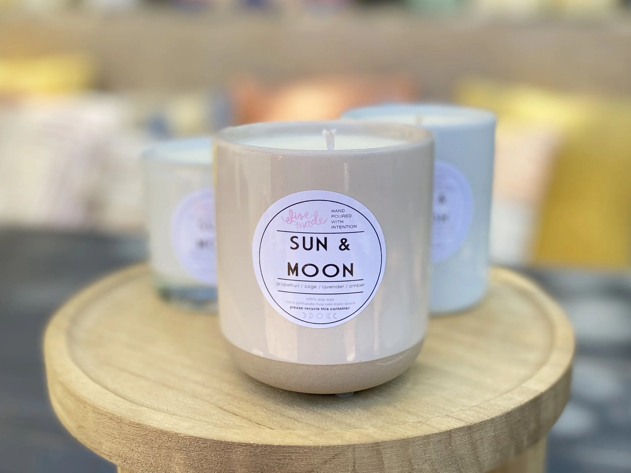 Thrifted Vessel Candles — elisemade