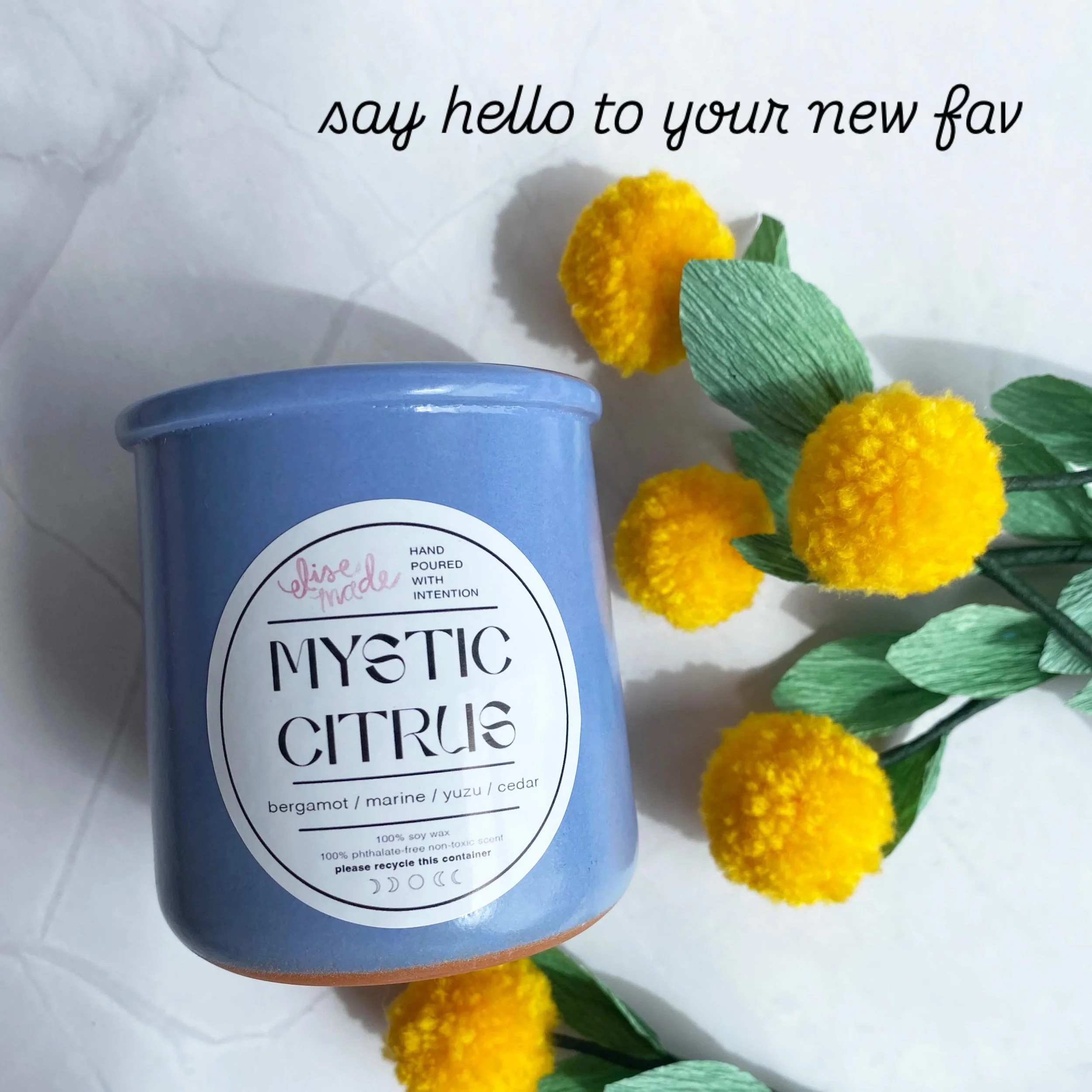 introducing mystic citrus, an intoxicating blend of bergamot, salty marine, yuzu, and a touch of warm cedar. it evokes bright and fragrant coastal breezes, citrusy-floral cocktails, and wood warmed by the summer sun. 

mystic citrus is the result of 