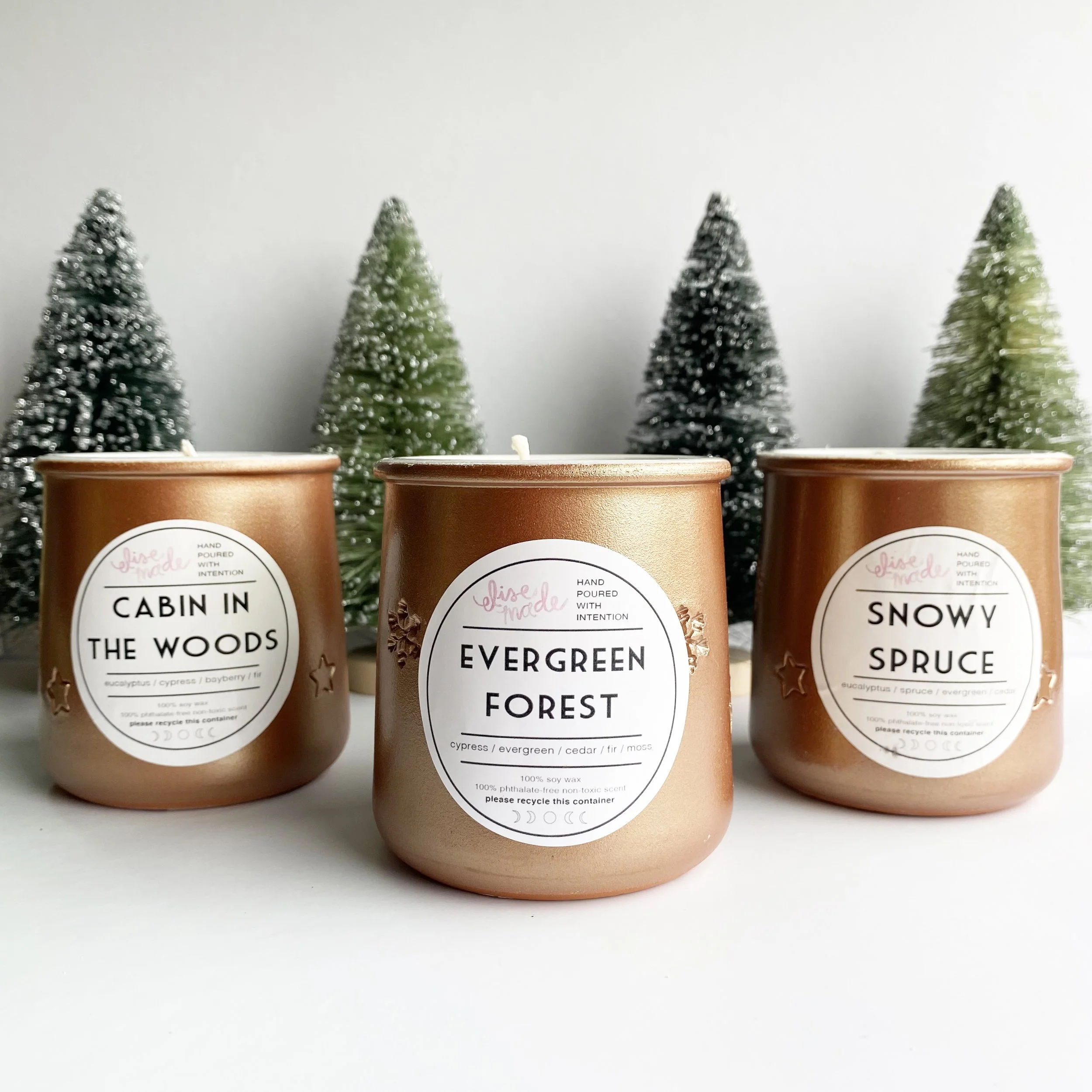 Holiday Crock Candles