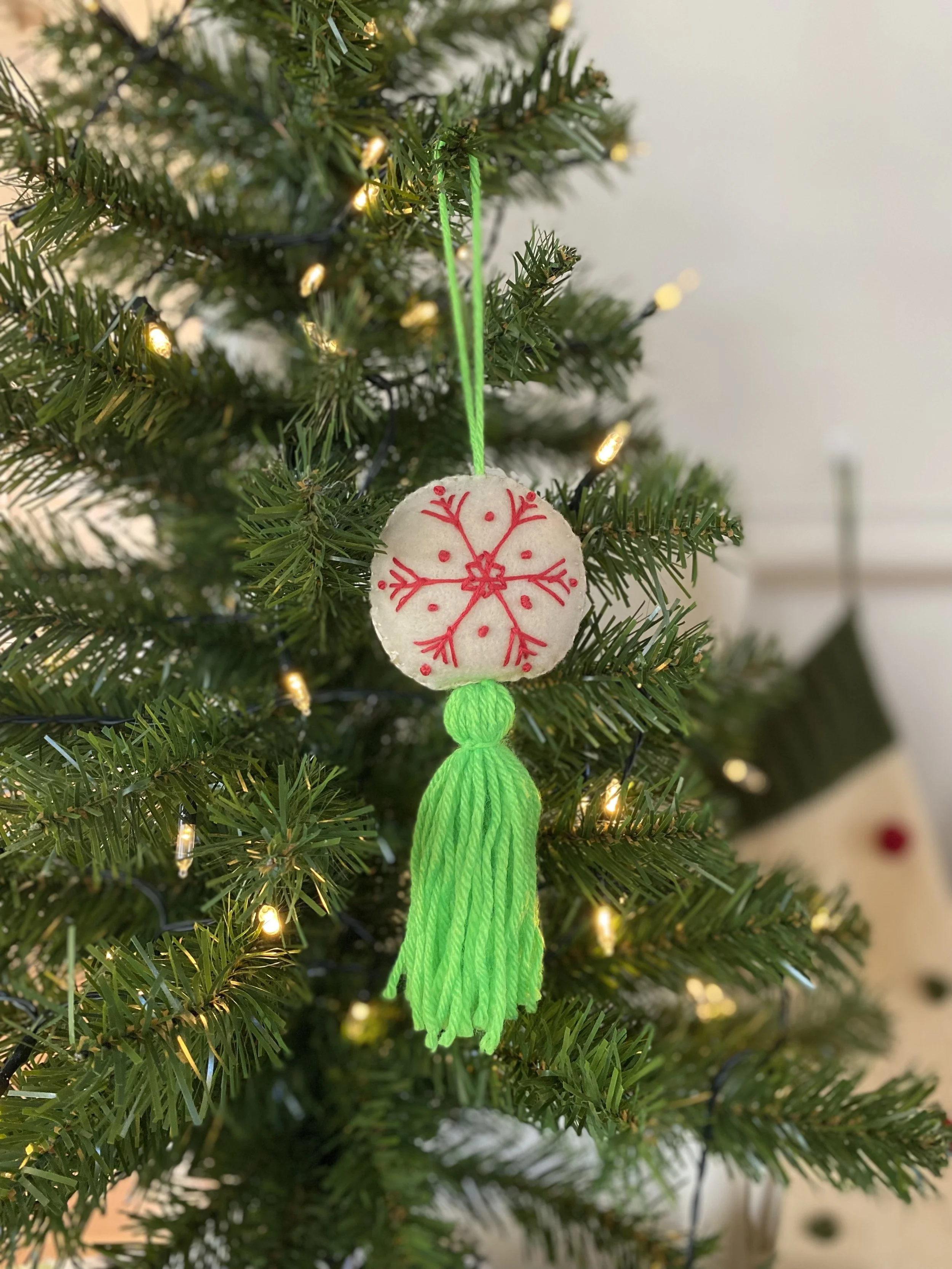 Red Snowflake Tassel.jpg