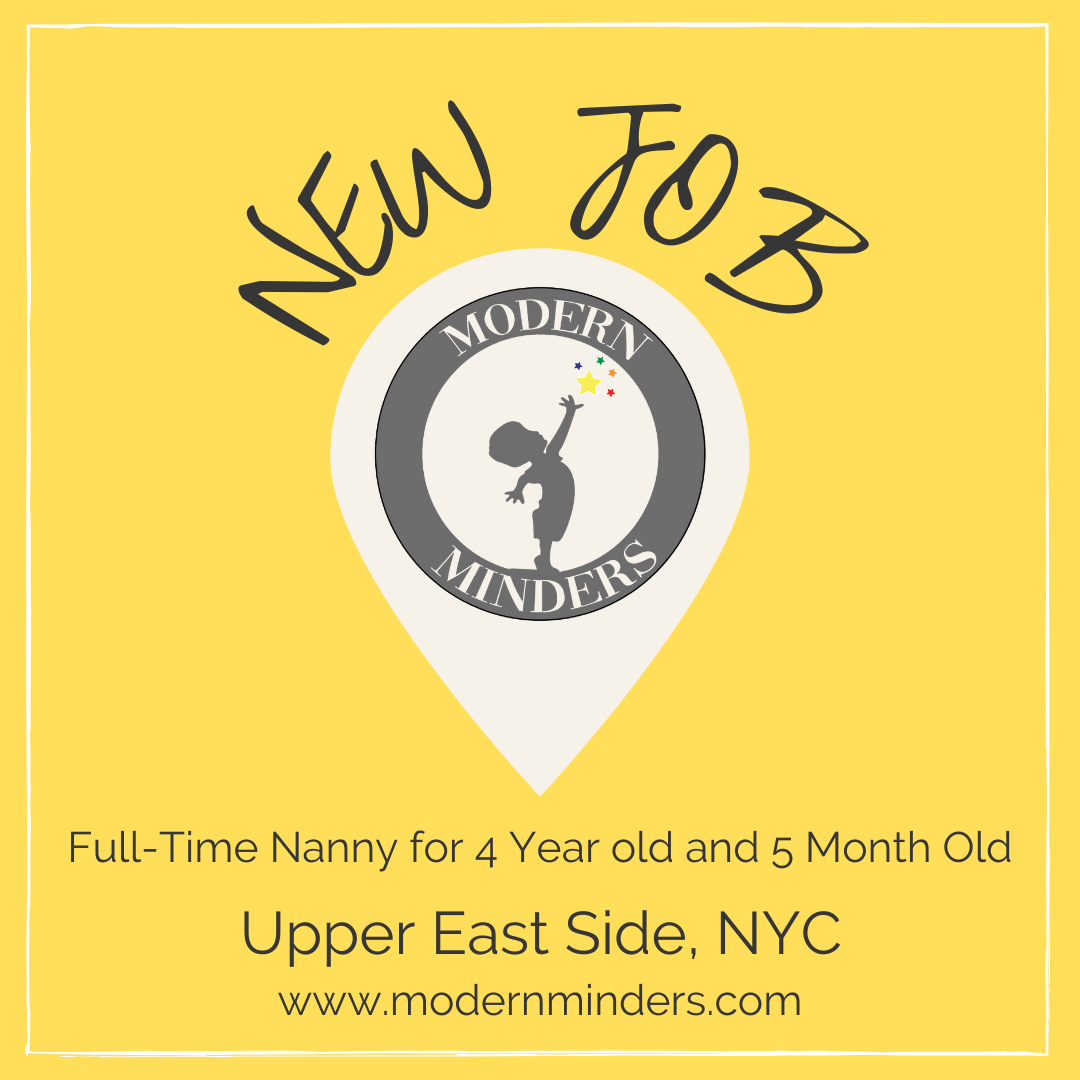 Professional Nanny for 2 Children on Upper East Side, NYC