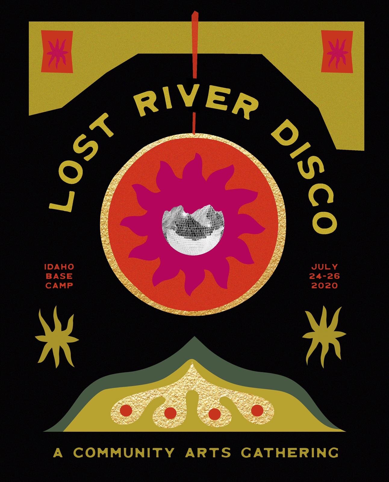  Lost River Disco Festival - Poster Exploration 