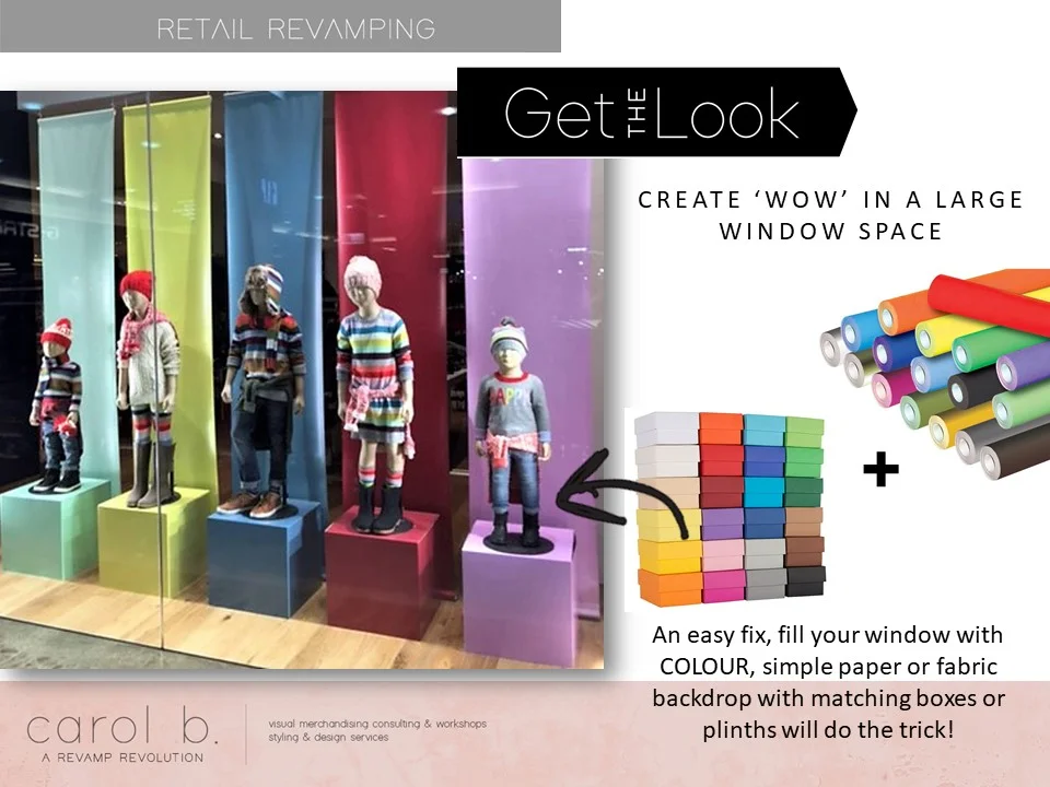 RETAILER REVAMPERS - GET THE LOOK! 