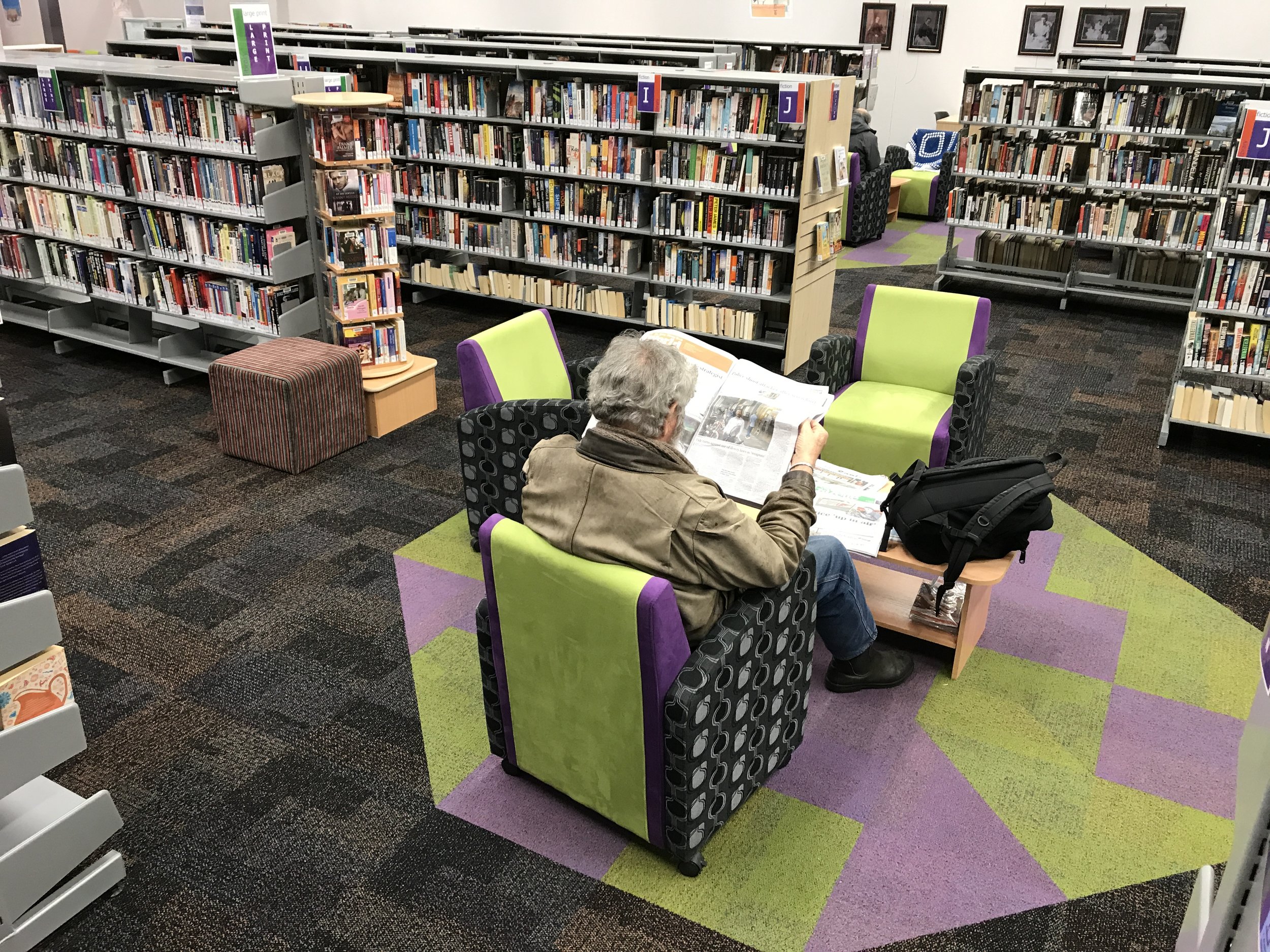 Carol b. Retail Revamp, Retail Designer, Lithgow Library Learning Centre 