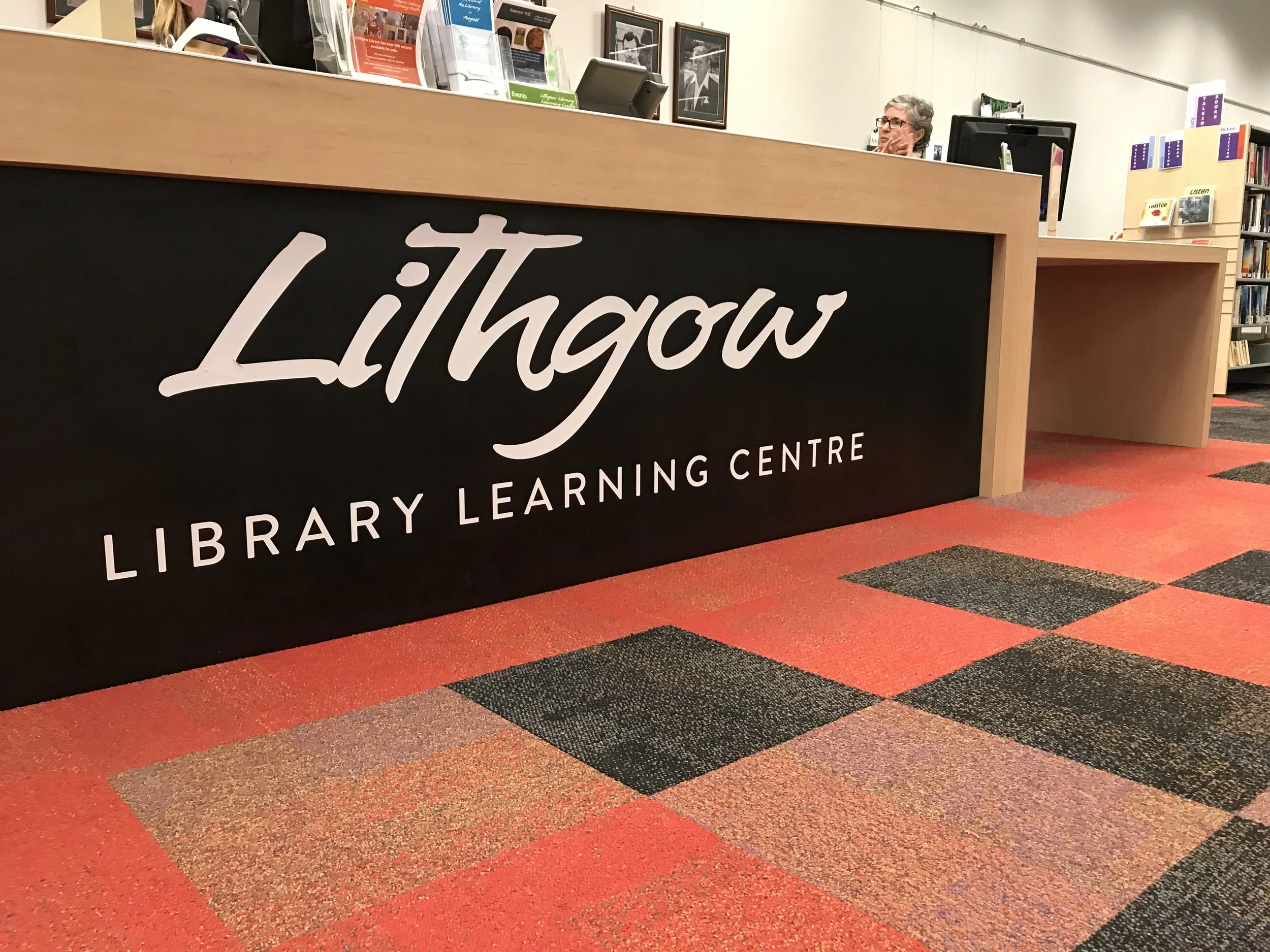 Retail Design, Lithgow Library Learning Centre Centre 