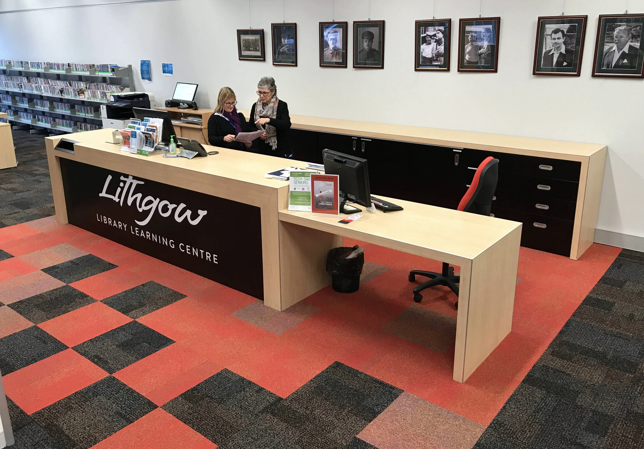 Retail Design, Lithgow Library Learning Centre Centre 