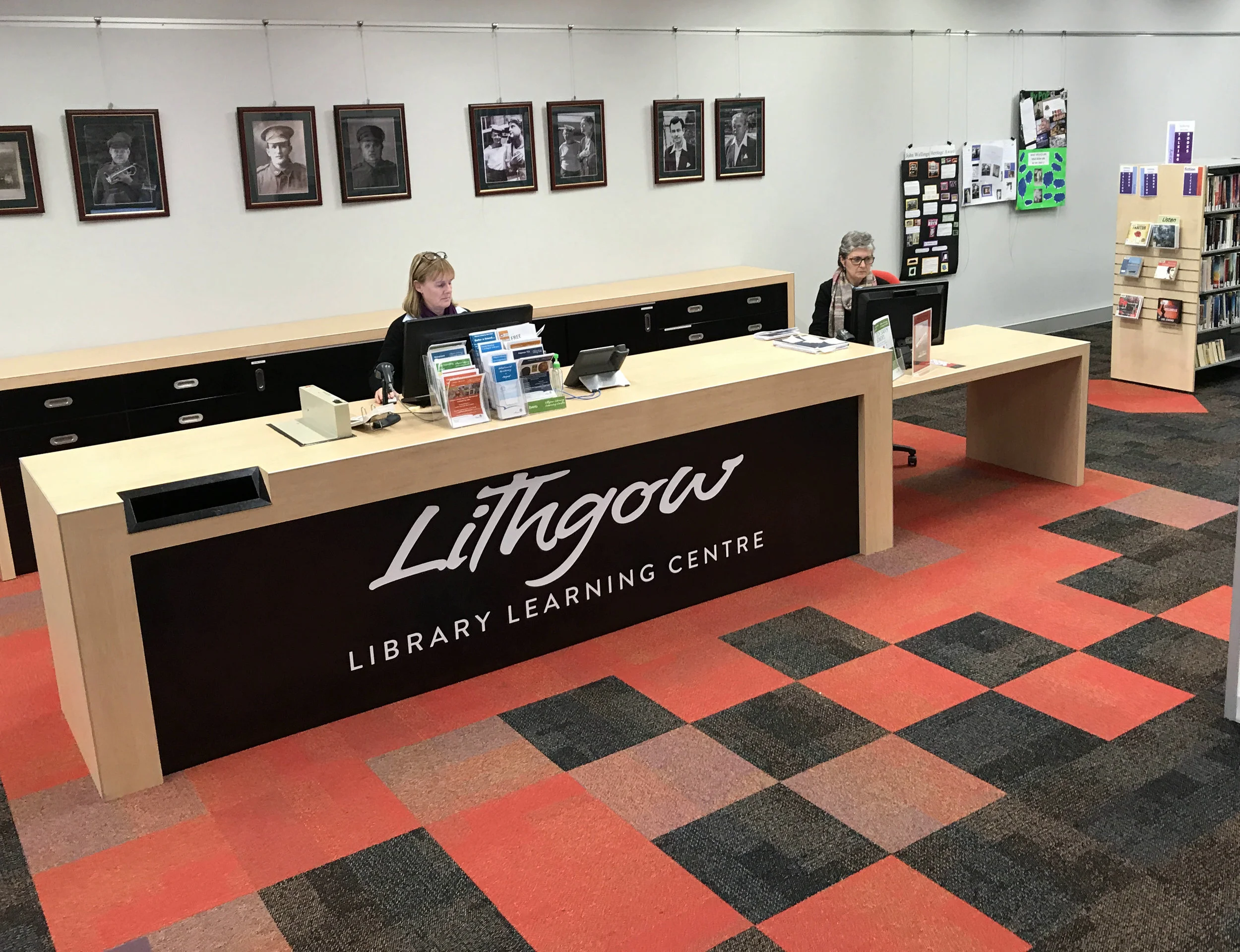 Retail Design, Lithgow Library Learning Centre Centre 