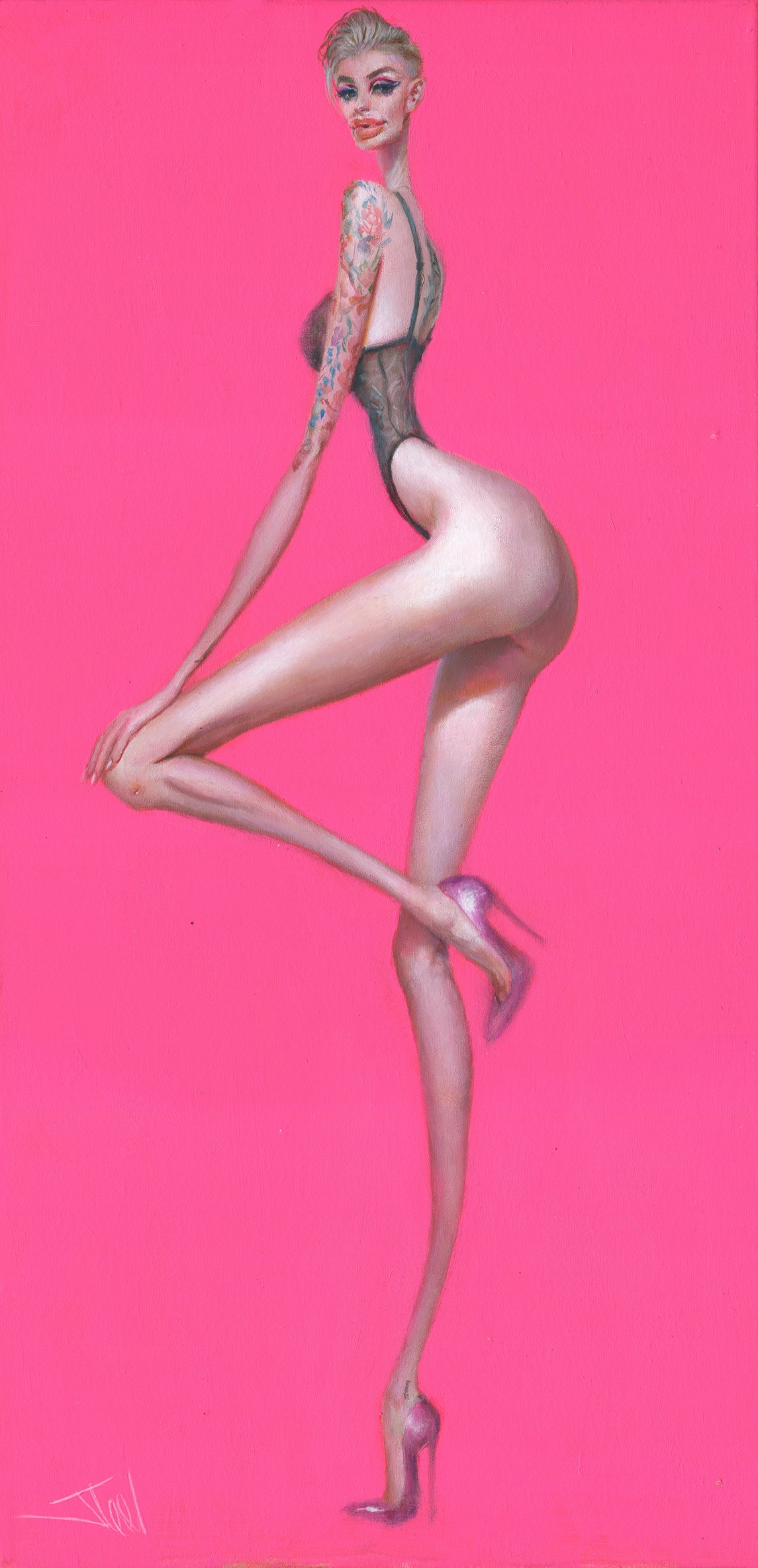 carola pink poison 12by24.jpg