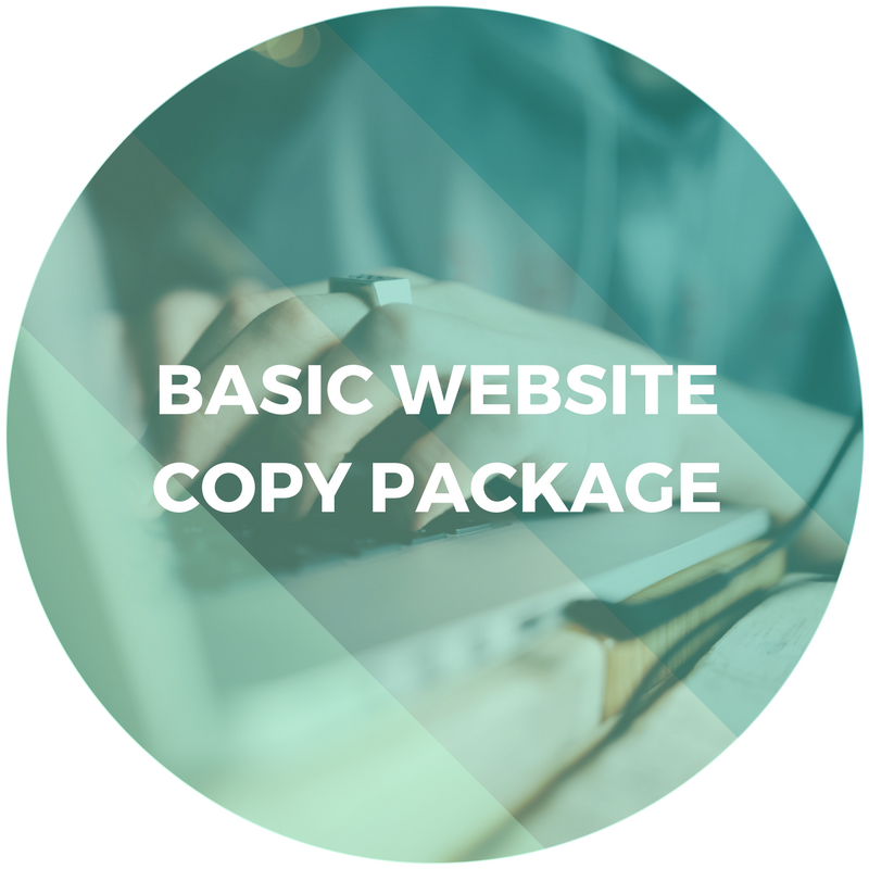 Basic Website Copy Package