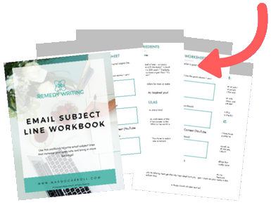 Email Subject Line Workbook Mockup