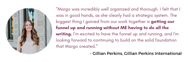 Margo Carroll Evergreen Webinar Funnel Copywriter Gillian Testimonial.png