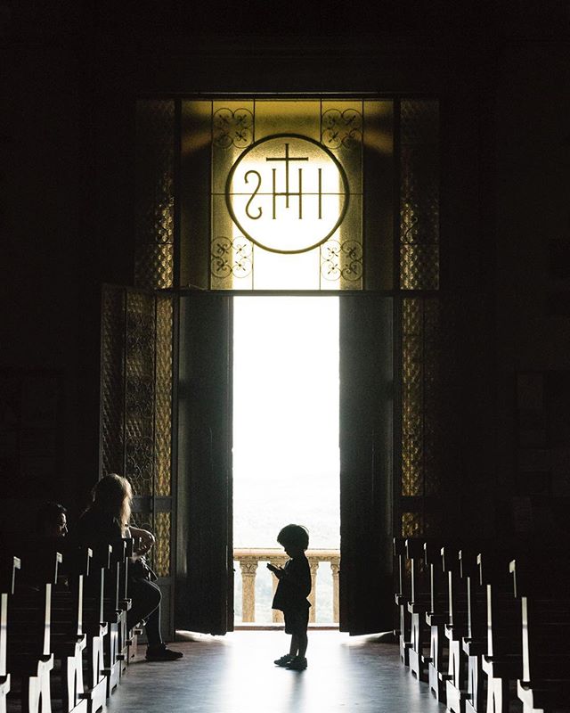 At home sick today. Wishing I was back in sunny Italy. While exploring Tuscany with friends, their son created the most adorable silhouette in this church doorway. Moments like this make me actually want to photograph people, rather than my usual pro