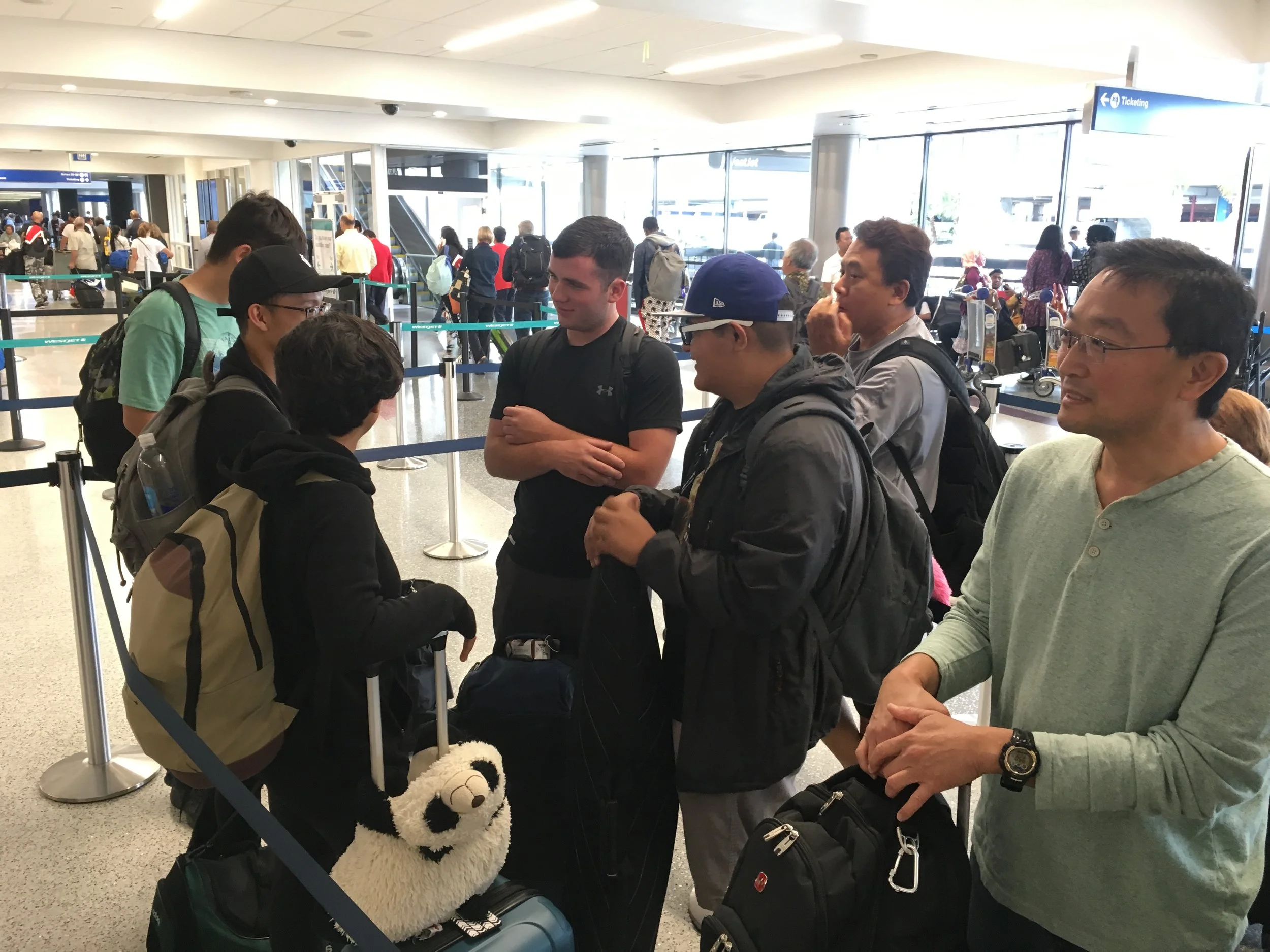 In Line at LAX
