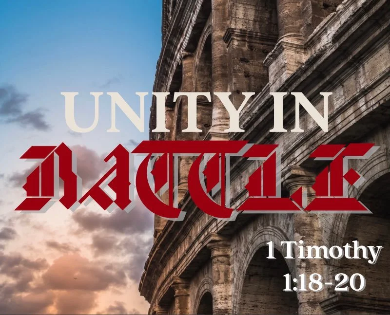 Sunday Gathering, 1 Timothy 1:18-20, 11-7-21