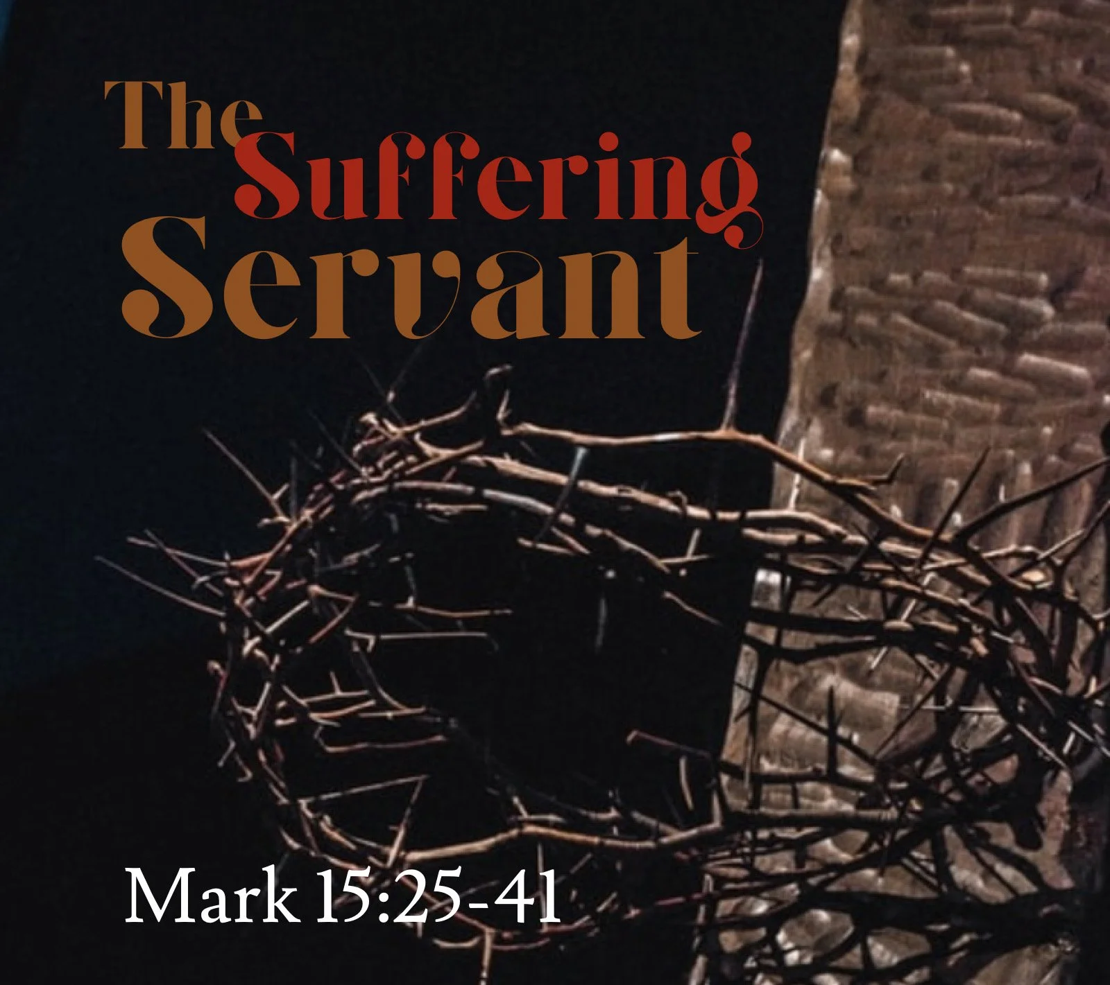 Wednesday Night, Mark 15: 25-41, 4/13/22