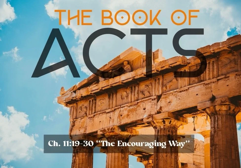 Sunday Gathering, Acts 11:19-30, 10/16/22